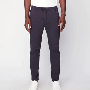 Projek Raw Navy Drawstring Pull On Bungee Jogger